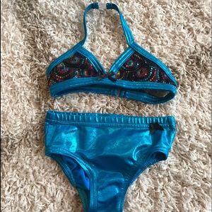 Girls details dancewear 2 piece outfit size small